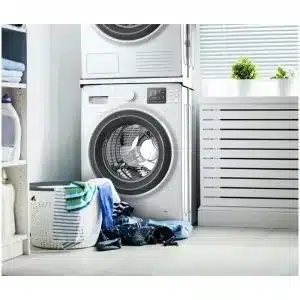 Come sovrapporre la lavatrice e l'asciugatrice?